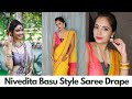 Ultra Low Waist Saree Draping Nivedita Basu Style Low Waist Saree Wearing Ultralowwaist 23