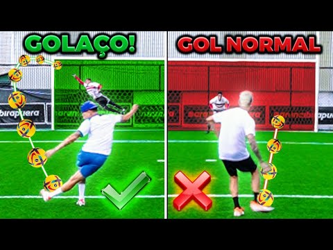 FEZ UM GOLAÇO?? PASSA DE NÍVEL!! (SÓ VALE GOLAÇO) 😱 *CAPITA ROUBOU o CAIO LO?
