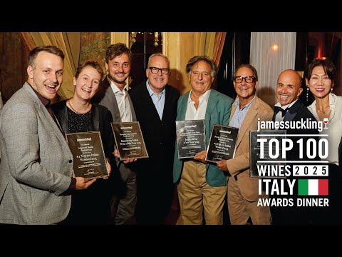 JamesSuckling.com Top 100 Wines of Italy 2025 Awards Dinner