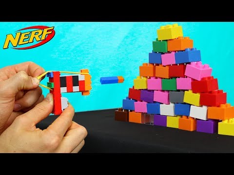 WORLDS SMALLEST LEGO NERF GUN!! Video