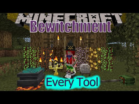 Minecraft. Bewitchment Every Tool 1.16.5