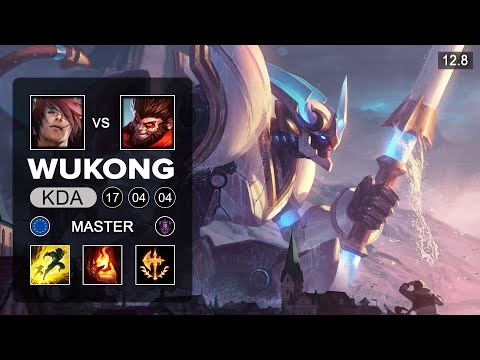 Wukong vs Sett Top - EUW Grandmaster - Patch 12.8 Season 12