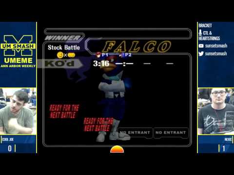 CoolJoe (Marth) vs Nexic (Falco) - UMeMe 21
