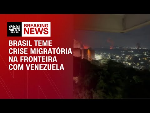 Brasil teme crise migratória na fronteira com Venezuela | BREAKING NEWS
