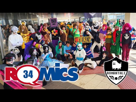 UNDERTALE//DELTARUNE COSPLAY GROUP (Romics 34)