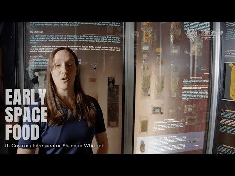 How did early astronauts eat?