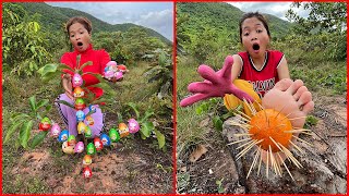 Survival Skills: SMART idea and USEFUL with single mom in forest #bushcraft #camping #outdoors #idea