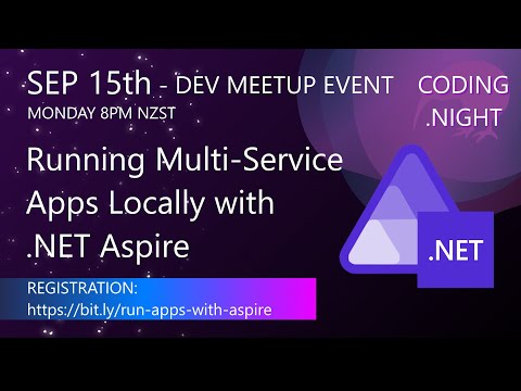 Running Multi-Service Apps Locally with .NET Aspire recording thumbnail
