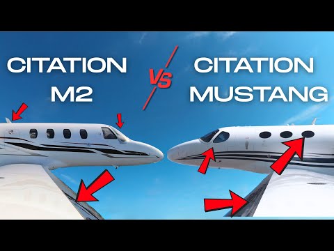 Citation Mustang vs Citation M2
