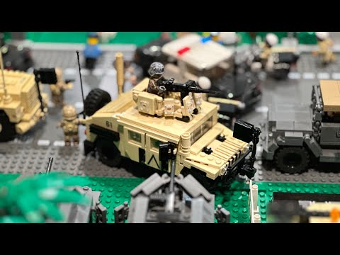 Giant Lego Military Base MOC!