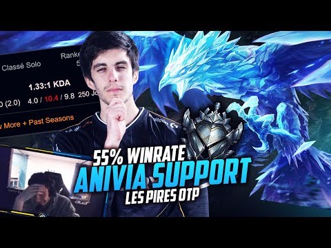 LES PIRES OTP - ANIVIA SUPPORT 55% DE WINRATE EN SILVER