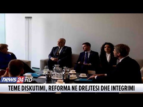 Merkel takohet me Kryeministrin Rama