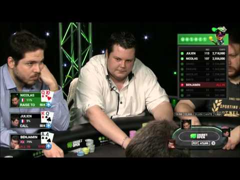 Final table of the Unibet Open London 2016 - Full archive of the webcast
