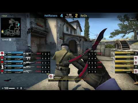 CS:GO POV Demo forZe facecrack (25/12) vs HellRaisers (de_inferno)