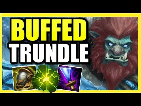 THEY WAY OVERBUFFED TRUNDLE SUPPORT!  ABUSE THIS "TROLL" PICK WHILE YOU CAN! TRUNDLE SUPPORT BUILD
