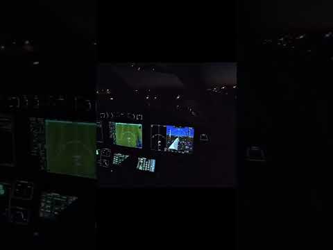 Daher TBM 930 Dusk approach to landing