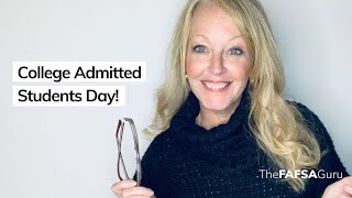 15 tips to make the most of College Admitted Students Day!