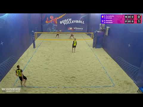 11:05 D. Svyrydenko / V. Antoniuk - A. Pasazhin / M. Horobets 25.01.2023 | Winners Beach Volleyball