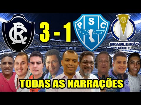 Todas as narrações - Remo 3 x 1 Paysandu | Brasileirão Série C 2020
