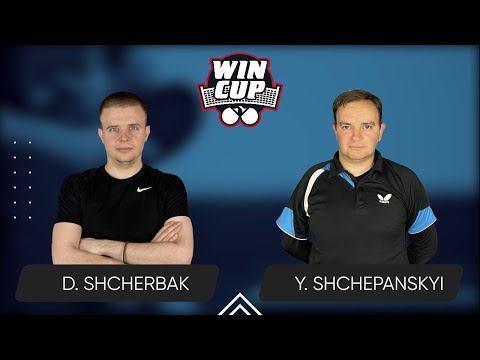 14:00 Denys Shcherbak - Yurii Shchepanskyi West 3 WIN CUP 18.06.2024 | Table Tennis WINCUP