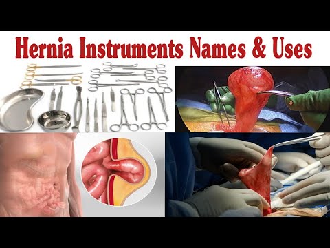 Abdominal Surgerys Instruments With Names And Their Uses