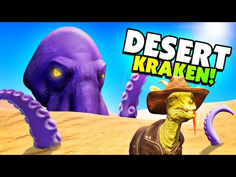 NEW Goat Sim 3 Expansion! Exploring the Wasteland and Finding a KRAKEN!