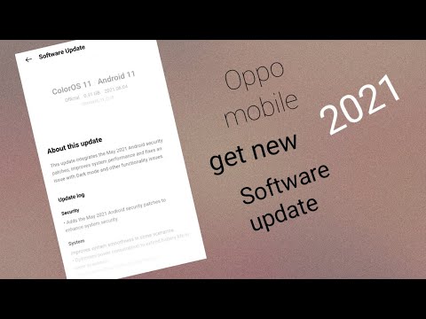 Oppo reno 3 pro  software update 2021