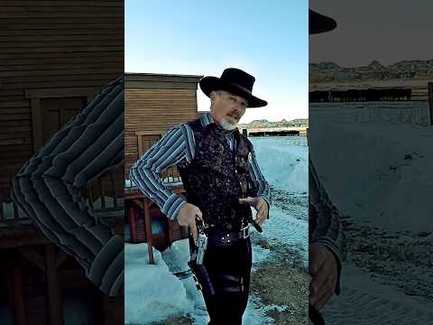 No Fast Draw With Live Ammo Shooting Single Action Revolvers! #gunfighter #western #cowboy #saa