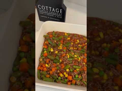 Making Shepherd's Pie for my grandkids