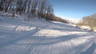 preview picture of video 'Capracotta Neve - Monte Capraro 04/01/2015 Gopro'