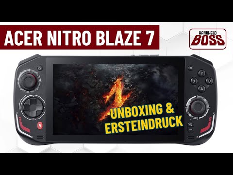 ACER Nitro Blaze 7 - Unboxing & Ersteindruck - was haben wir denn da?