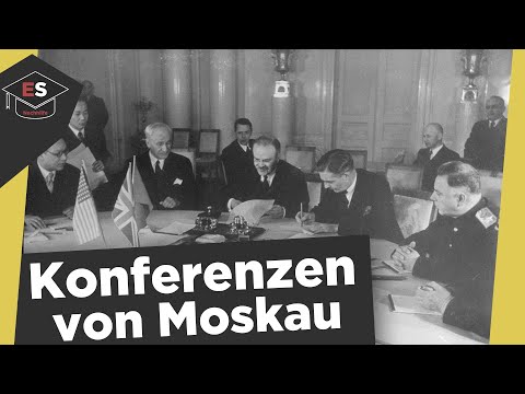 Moscow Conferences 1941-1947 - Postwar Conferences - Foreign Ministers' Conference 1943 explained!