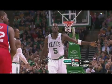 Kevin Garnett 14 Points 3 Ast Vs. 76ers, 2010-11.