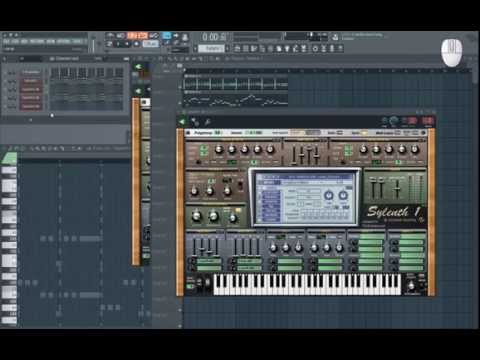 How to make EDM - raw recording of making a loop (full EDM song raw video teaser) +.flp