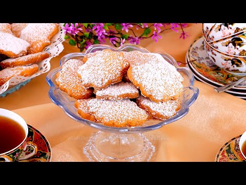 🍪Песочное печенье! Классический рецепт ванильно-сливочного песочного печенья!