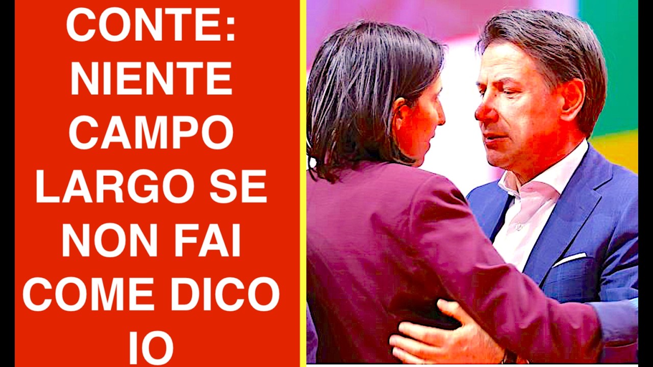 CONTE A SCHLEIN: NIENTE CAMPO LARGO SE NON FAI COME DICO IO FIRMANDO UN PROGRAMMA