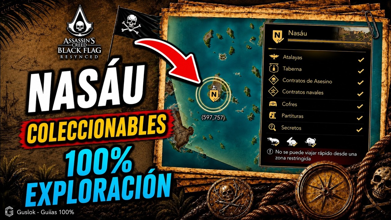 Nasáu Todos Los Coleccionables 100% | Assassin’s Creed Black Flag Resynced Nasáu Todos Los Coleccionables 100% | Assassin’s Creed Black Flag Resynced