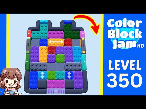 Color Block Jam Level 350 Solution Walkthrough