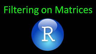 Filtering on Matrices in R (E24)