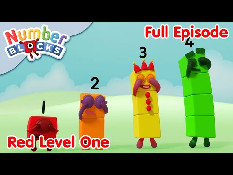 @Numberblocks - Hide and Seek! | Red Level One 🔴 | Full Episode | Learn to Count