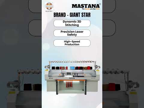 Computerized high speed intarsia flat knitting machine