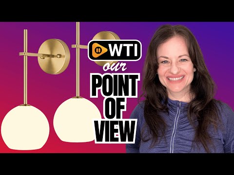 Gold Battery Operated Wall Sconces Set of 2 - WTI product video review