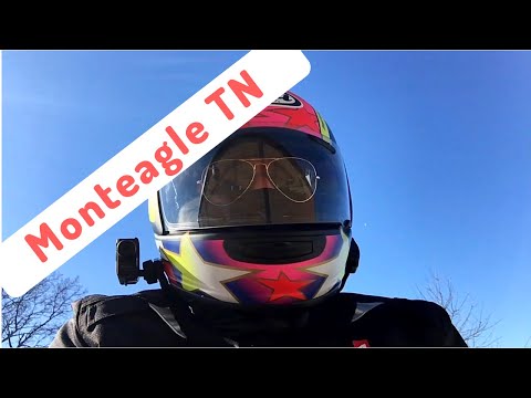 Riding to Monteagle TN from Tracy City on the Suzuki DL650 VStrom XT with Sena cam on my Arai helmet