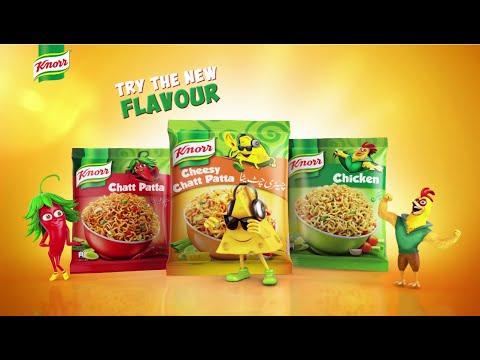 Introducing Knorr Cheesy Chatt Patta Noodles!