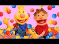 Learn Your ABCs Numbers Colors And Shapes With The Super Duper Ball Pit Education For Kids