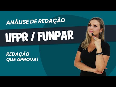 Análise de redação - UFPR/FUNPAR