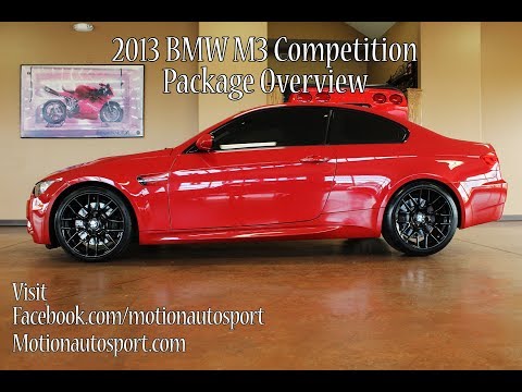 2013 BMW M3 Competition Package - Overview