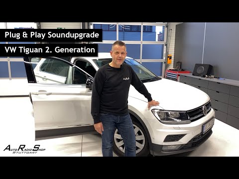 Top Klang und Bass im VW Tiguan 2! Selbsteinbau von DSP-Endstufe Downfire Subwoofer