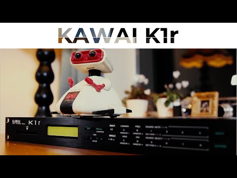 Kawai K1R Rackmount Digital Synthesizer Module 1988 - Black image 10