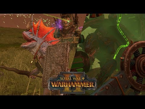 THE PROPHET & THE WARLOCK - Lizardmen vs Skaven // Total War: Warhammer II Online Battle